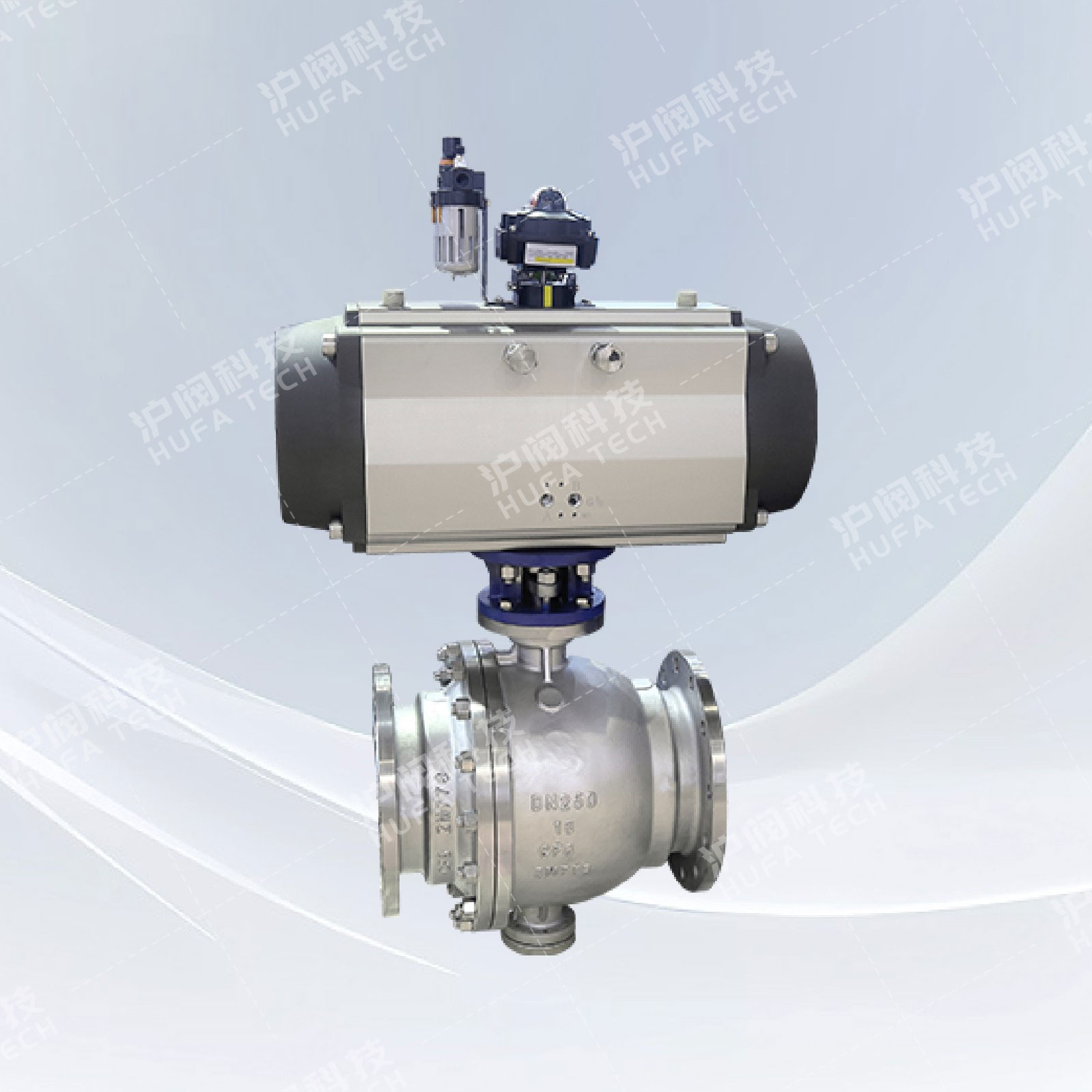 气动不锈钢固定式球阀