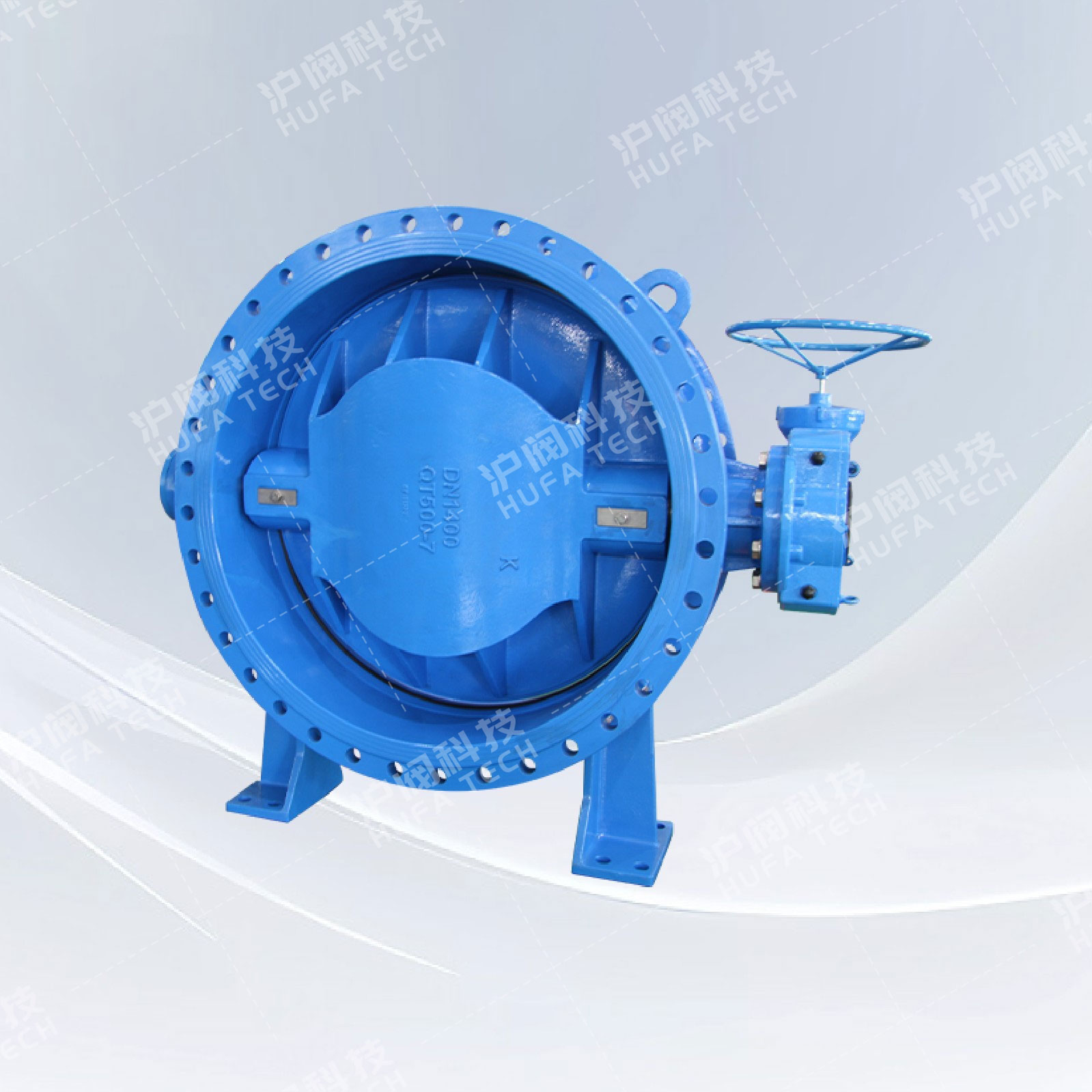 法兰双偏心蝶阀