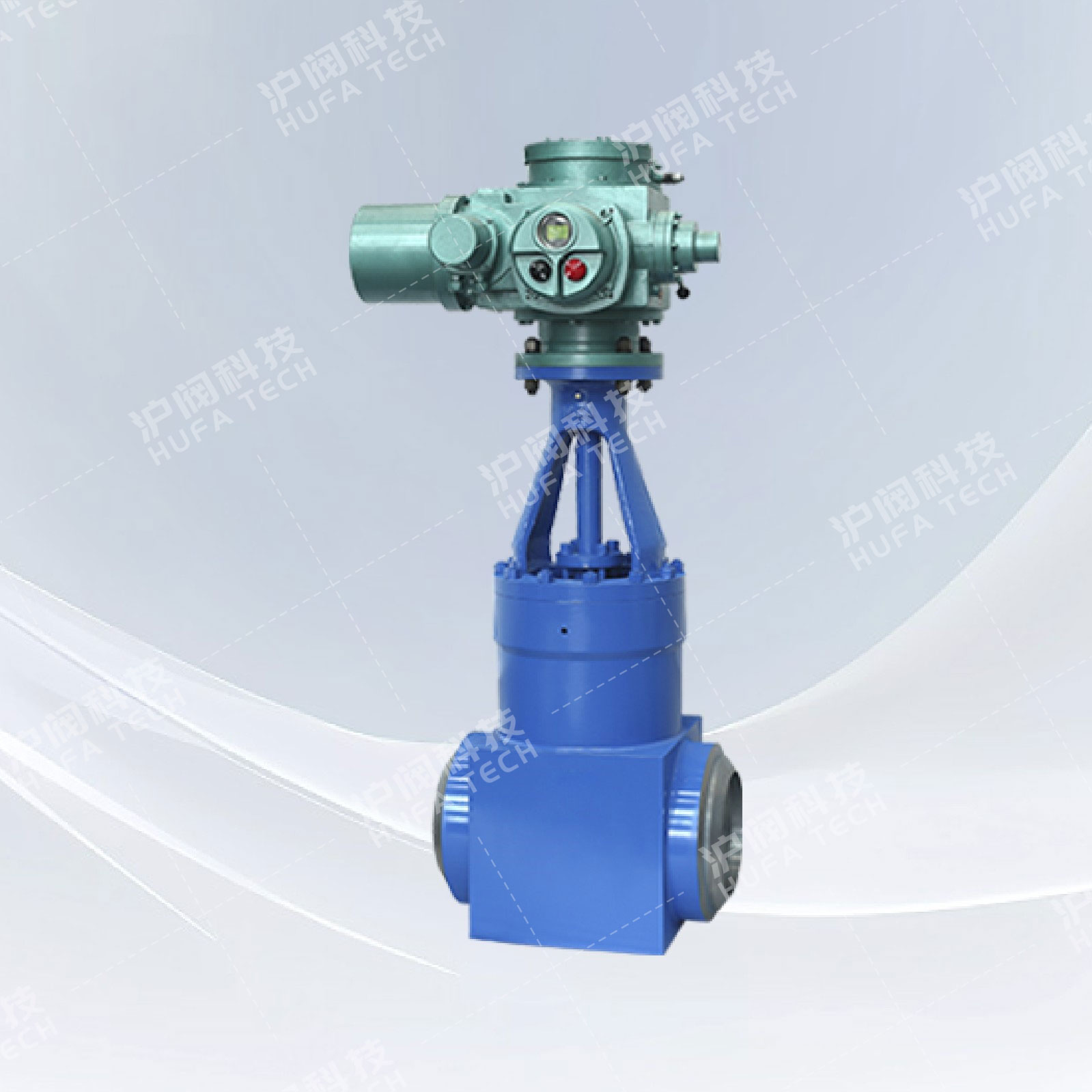 电动锻造高压闸阀