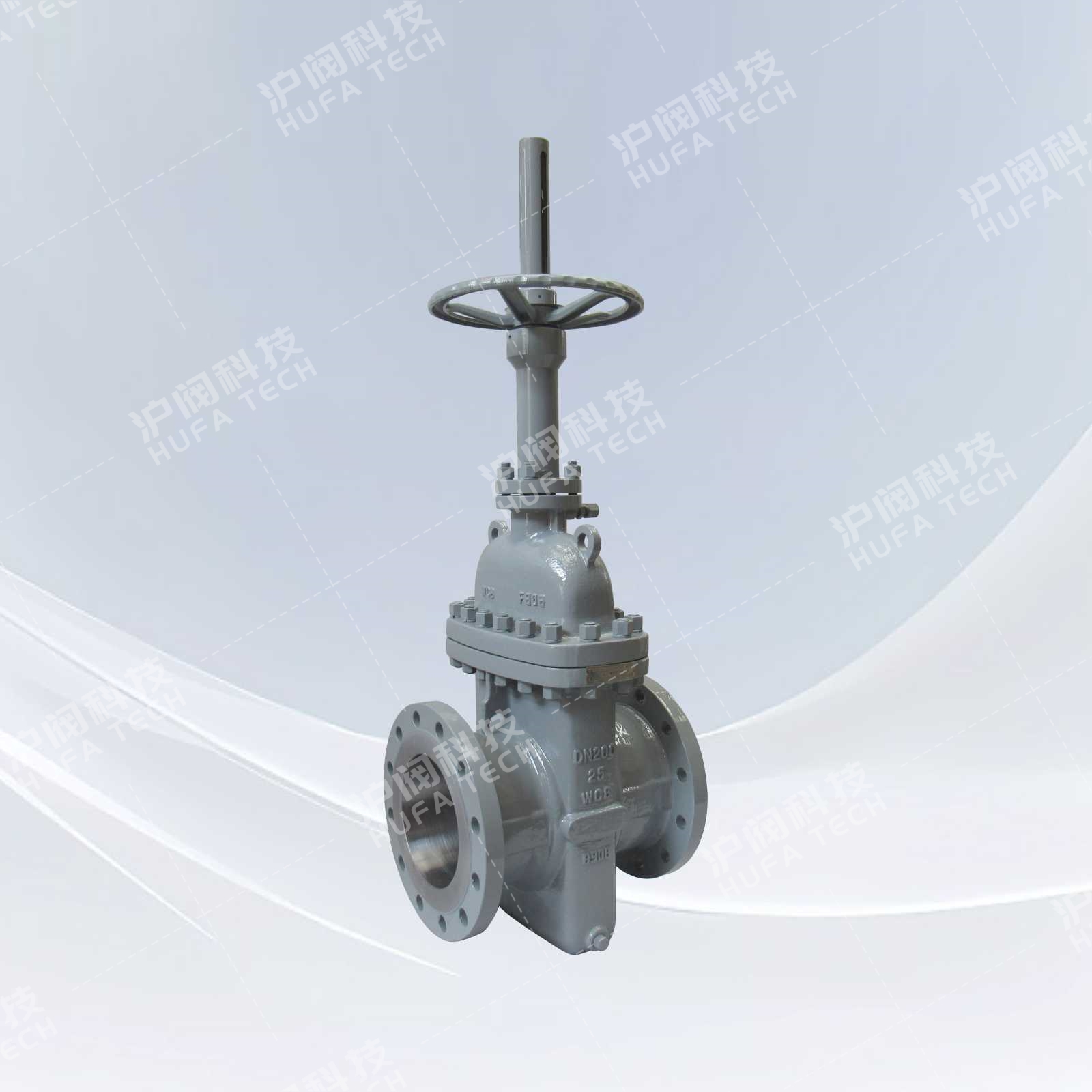 无导流孔平板闸阀